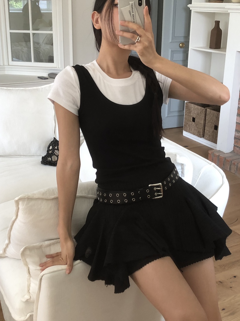 SUNDER MARKET東大門㊣代購女士新品時尚真品連衣裙不含腰帶SUNDER MARKET連衣裙