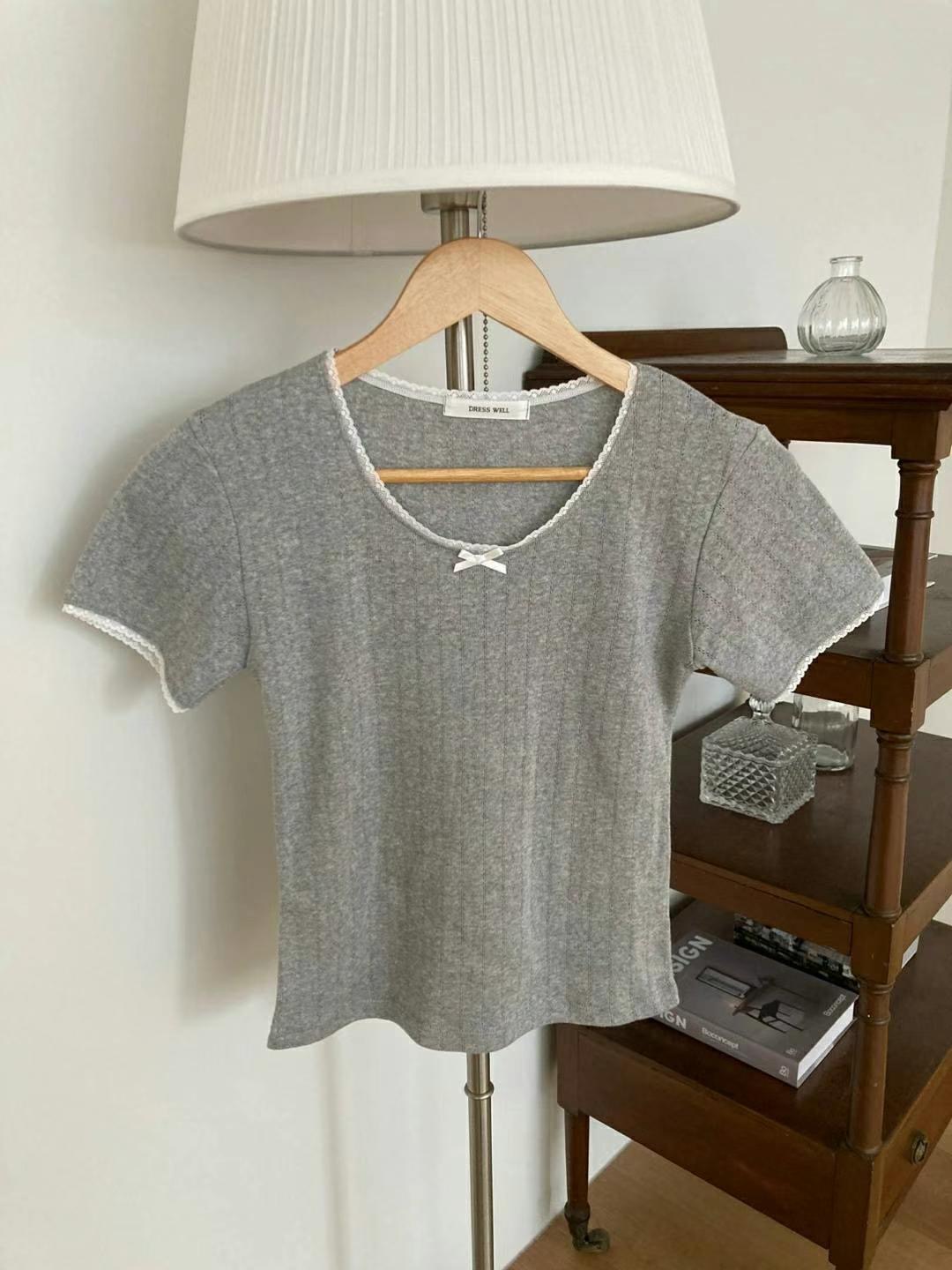 DRESSWELL韓國代購㊣女裝新品休閑真品人氣職業推薦時尚T恤DRESSWELLT恤圖色3
