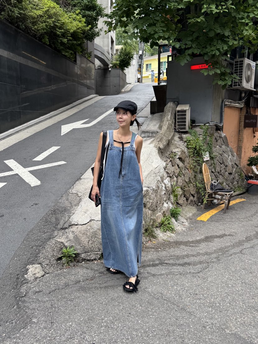 SUNDER MARKET韓國代購㊣女裝新款人氣熱賣推薦連衣裙拉鏈SUNDER MARKET連衣裙