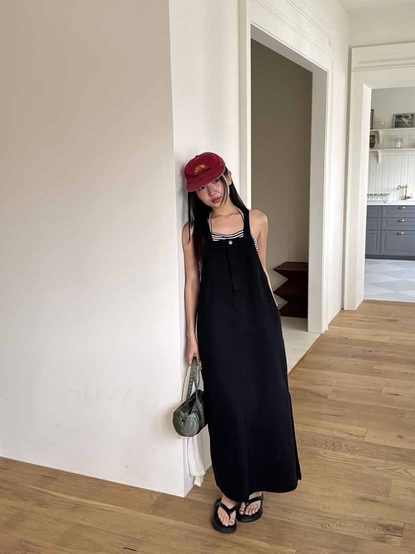 SUNDER MARKET韓國代購㊣女裝新款人氣熱賣推薦連衣裙拉鏈SUNDER MARKET連衣裙