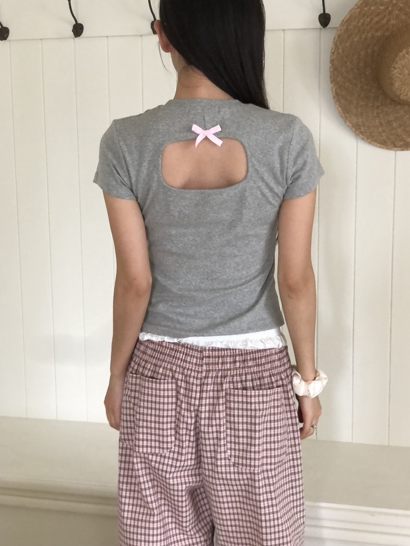 SUNDER MARKET東大門㊣代購女士新款休閑職業熱賣25春夏T恤SUNDER MARKETT恤