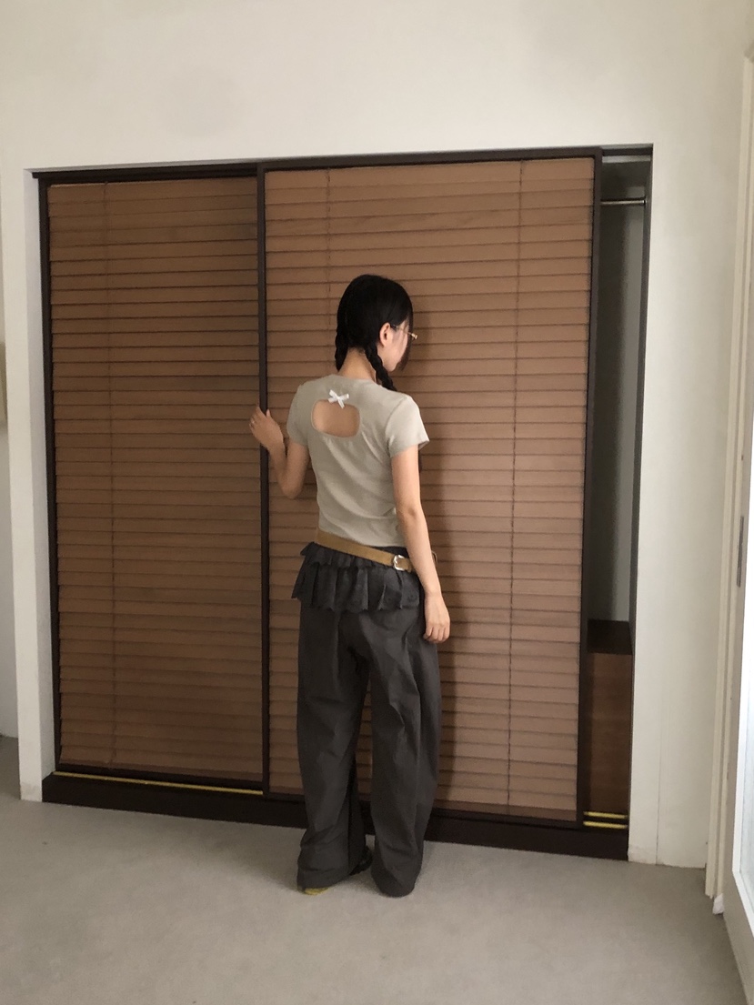 SUNDER MARKET東大門㊣代購女士新款休閑職業熱賣25春夏T恤SUNDER MARKETT恤
