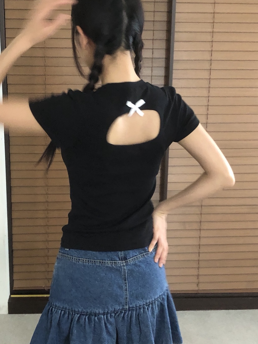 SUNDER MARKET東大門㊣代購女士新款休閑職業熱賣25春夏T恤SUNDER MARKETT恤