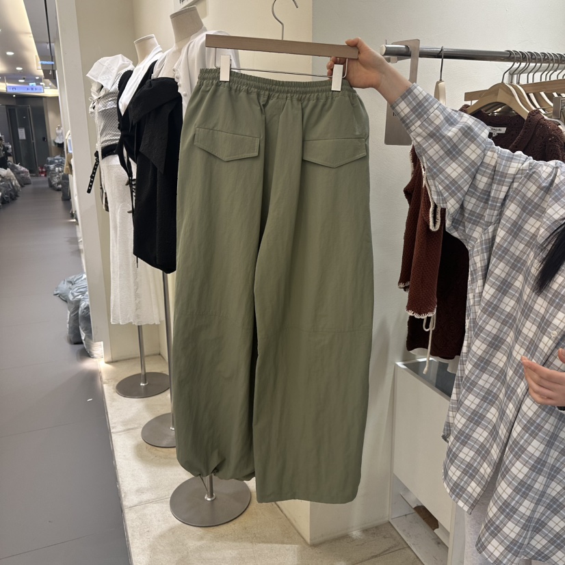 TOMGIRL韓國直郵㊣女裝新品時尚人氣職業真品熱賣25春夏休閑褲TOMGIRL休閑褲