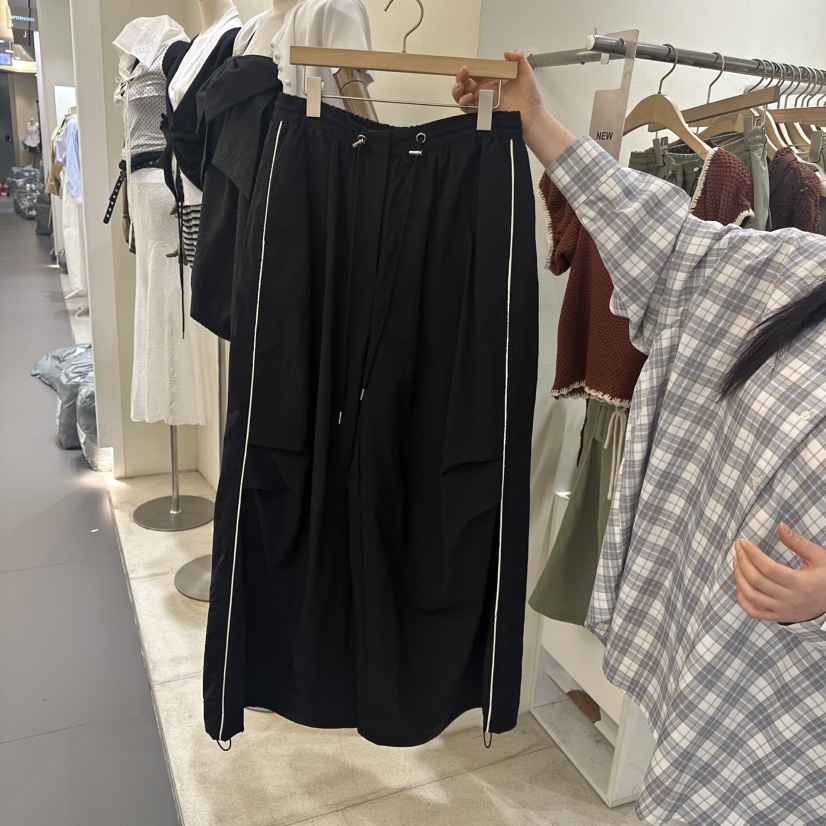 TOMGIRL韓國直郵㊣女裝新品時尚人氣職業真品熱賣25春夏休閑褲TOMGIRL休閑褲圖色2