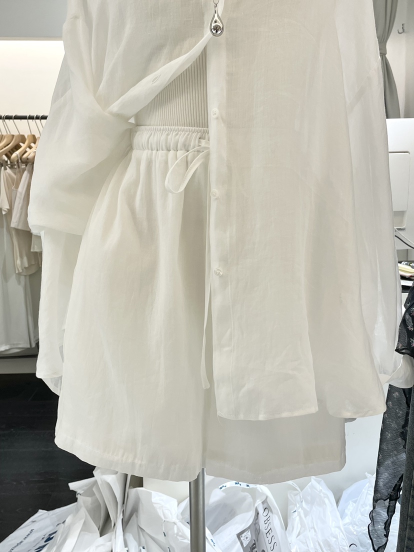 OBSESS東大門㊣直郵女士新品熱賣推薦職業25春夏人氣真品短褲OBSESS/EARLY BIRD短褲