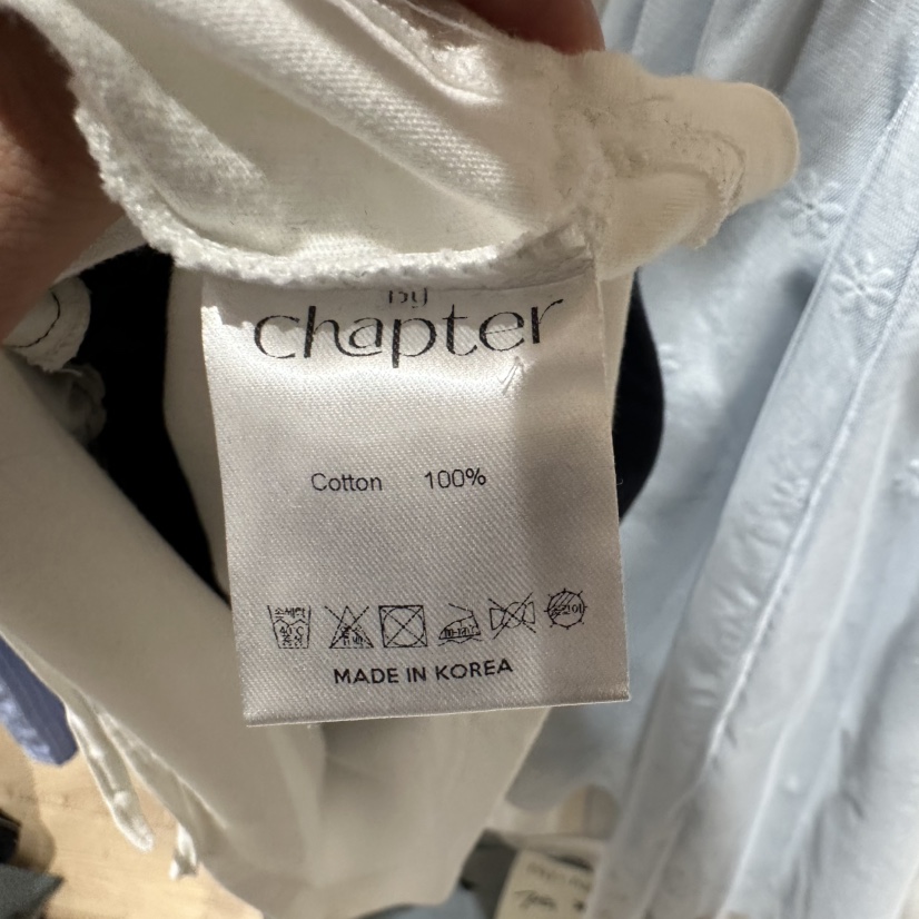 BY CHAPTER韓國代購㊣女士新款推薦25春夏真品休閑職業T恤ChapterT恤