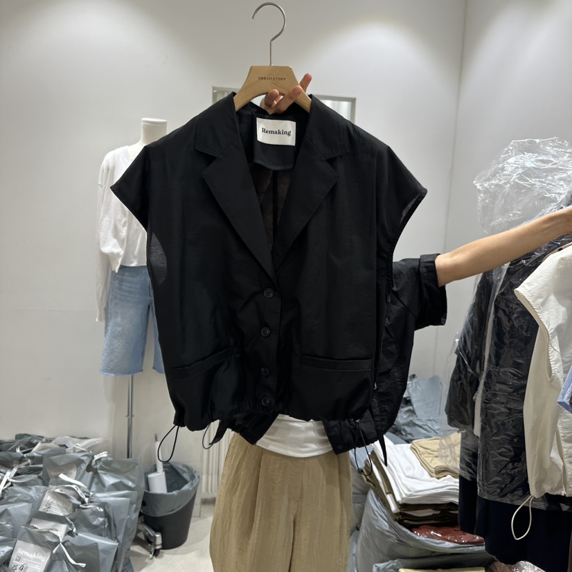 URBANSTORY/REMAKING東大門㊣直郵女裝新品推薦襯衫蕾絲衫Remaking/URBANSTORY襯衫/蕾絲衫圖色2