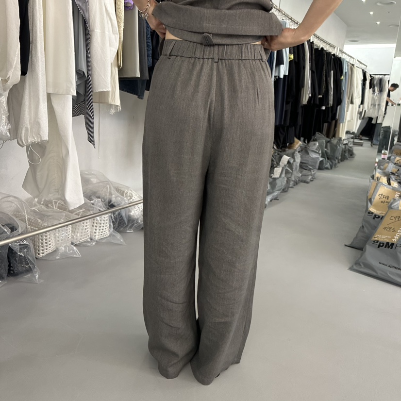 DOUBLE STANDARD/LE SMOKING/MAISONSTAFF東大門㊣實拍女裝新品時尚休閑褲MAISONSTAFF休閑褲