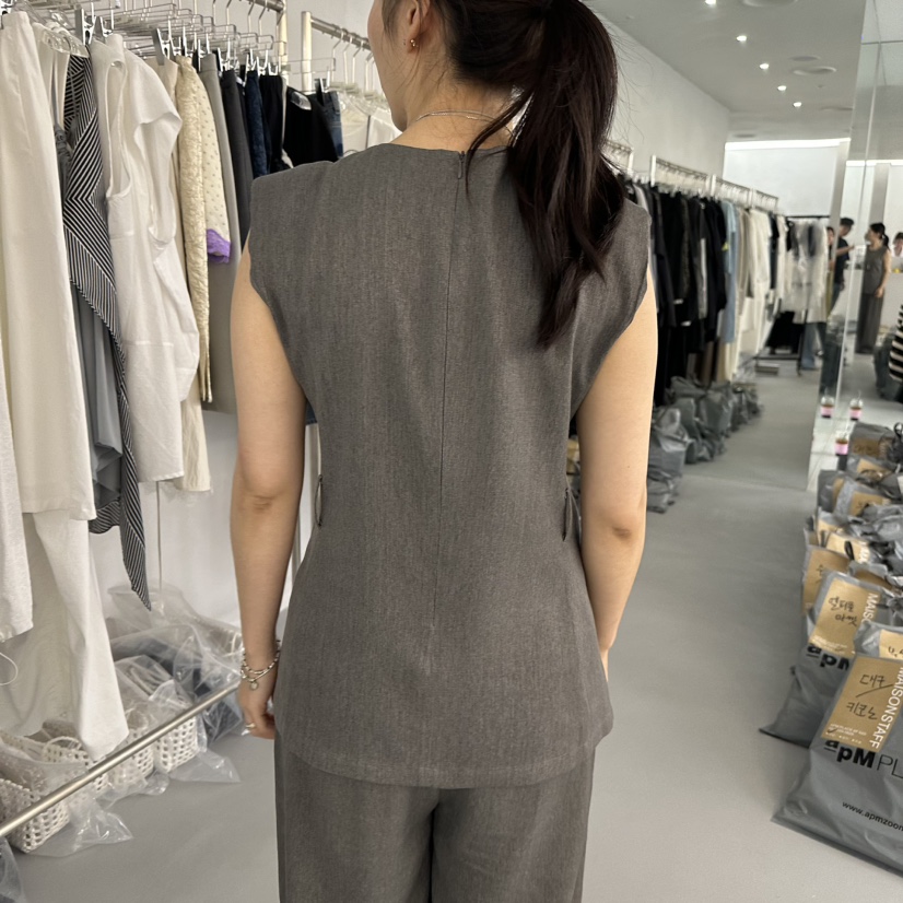 DOUBLE STANDARD/LE SMOKING/MAISONSTAFF韓國直郵㊣女裝新款休閑吊帶背心MAISONSTAFF吊帶/背心