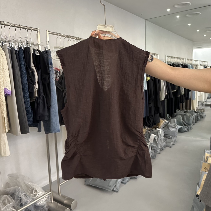 DOUBLE STANDARD/LE SMOKING/MAISONSTAFF東大門㊣代購女裝新品人氣吊帶背心MAISONSTAFF吊帶/背心