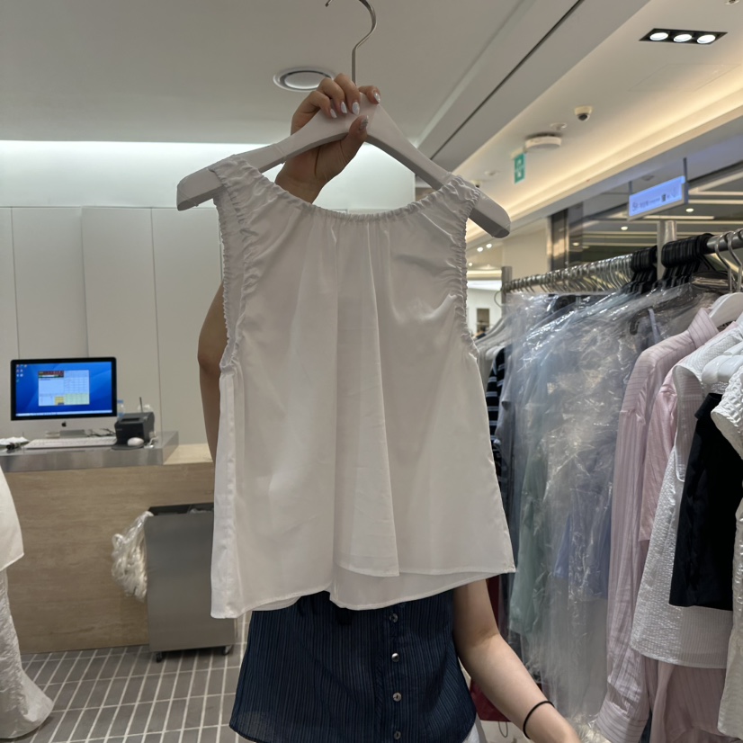 VIVE東大門㊣實拍女士新品職業時尚25春夏真品休閑吊帶背心VIVE吊帶/背心