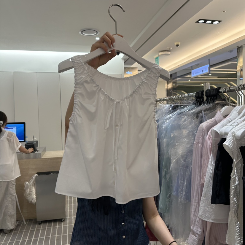 VIVE東大門㊣實拍女士新品職業時尚25春夏真品休閑吊帶背心VIVE吊帶/背心圖色1