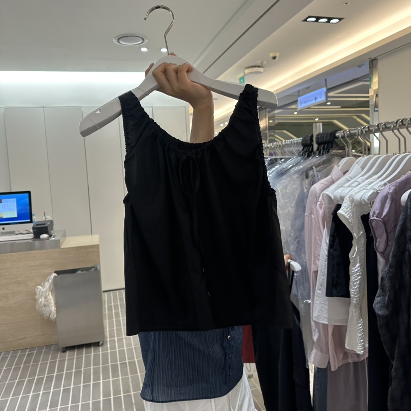 VIVE東大門㊣實拍女士新品職業時尚25春夏真品休閑吊帶背心VIVE吊帶/背心圖色3