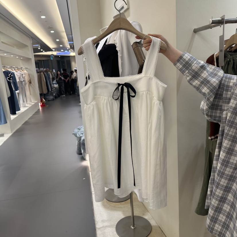 TOMGIRL東大門㊣代購女士新品休閑時尚真品推薦25春夏連衣裙TOMGIRL連衣裙