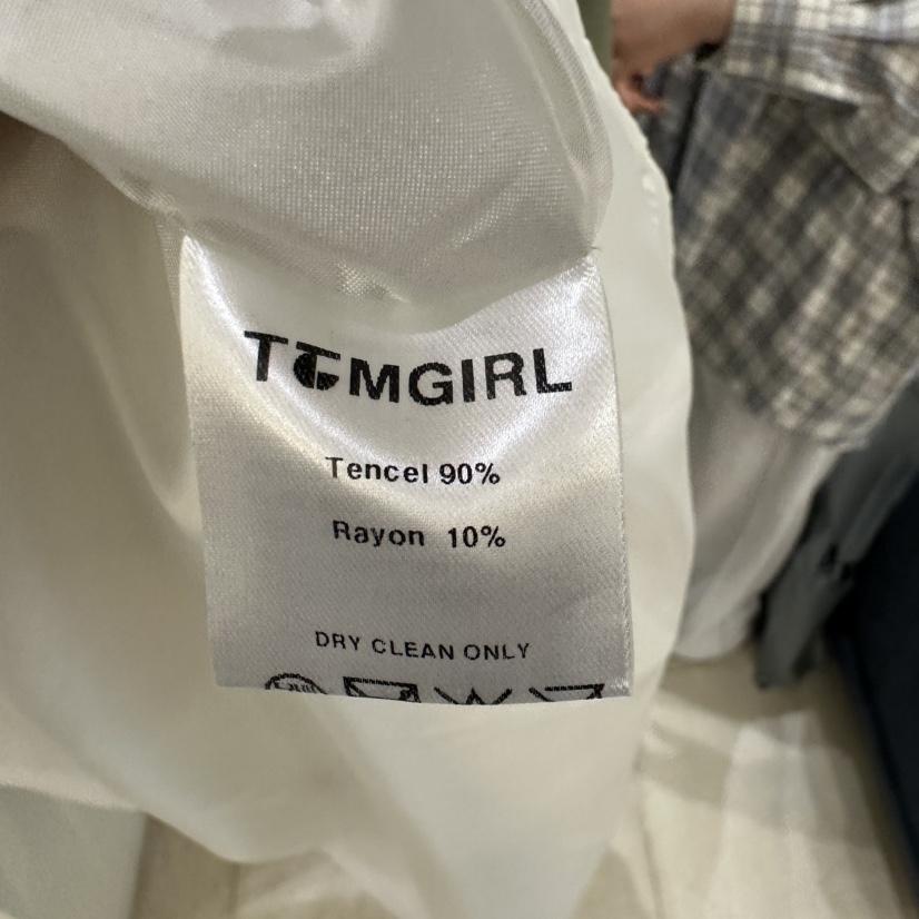 TOMGIRL東大門㊣代購女士新品休閑時尚真品推薦25春夏連衣裙TOMGIRL連衣裙