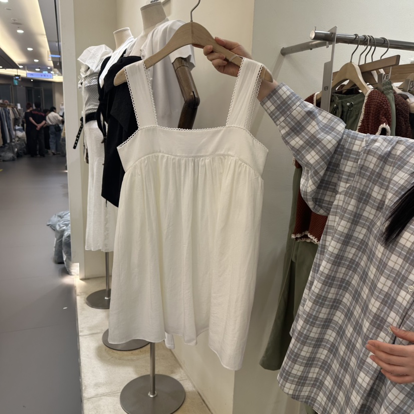 TOMGIRL東大門㊣代購女士新品休閑時尚真品推薦25春夏連衣裙TOMGIRL連衣裙圖色1