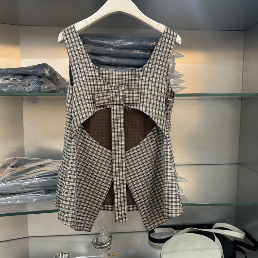AIME HOPE MAKE東大門㊣實拍女士新品25春夏休閑吊帶背心AIME HOPE MAKE吊帶/背心