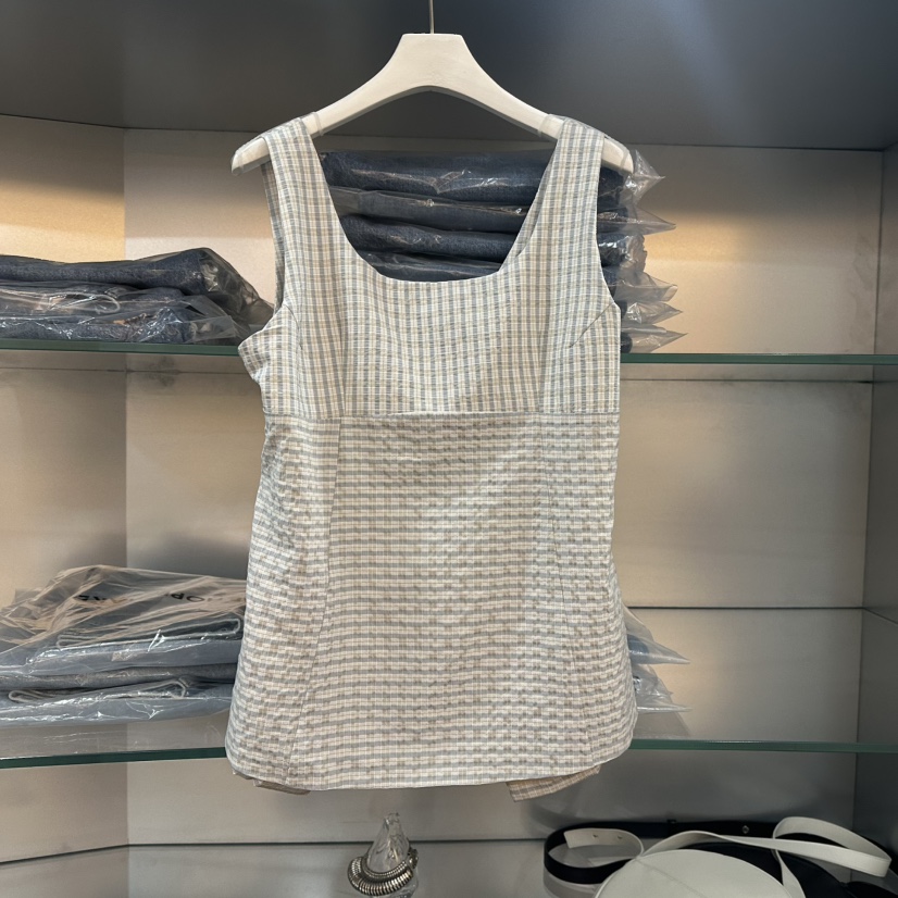 AIME HOPE MAKE東大門㊣實拍女士新品25春夏休閑吊帶背心AIME HOPE MAKE吊帶/背心圖色2