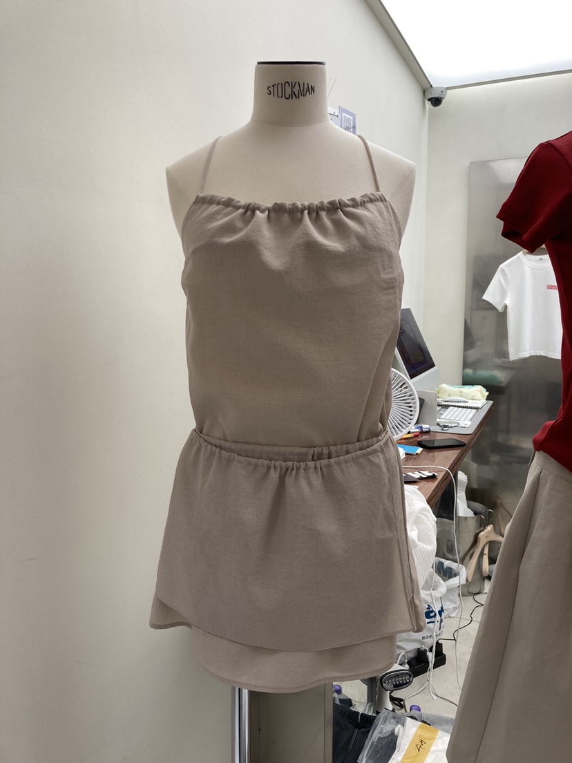 CURVY東大門㊣實拍女裝新品25春夏時尚真品休閑熱賣連衣裙褶皺CURVY連衣裙