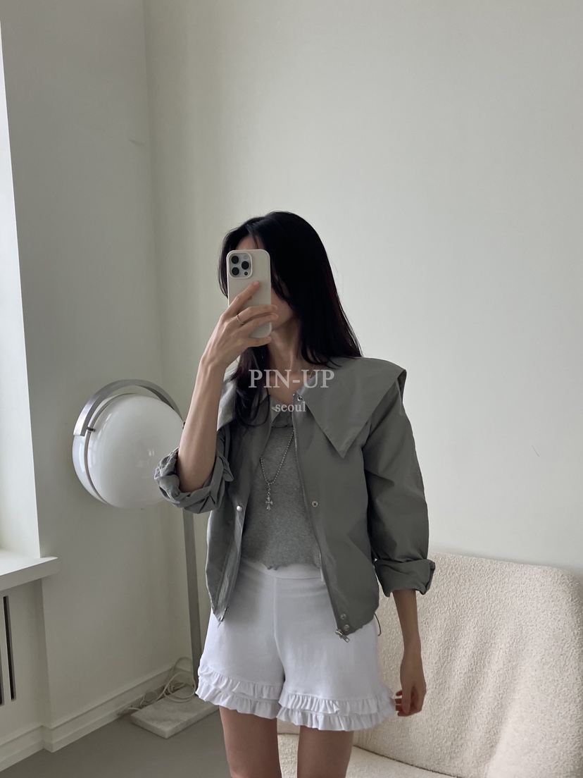 PIN-UP東大門㊣實拍女裝新品真品人氣職業25春夏熱賣時尚夾克PIN-UP夾克