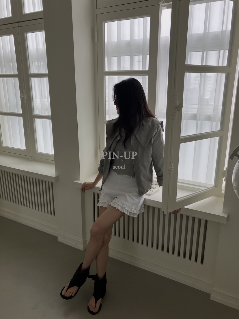 PIN-UP東大門㊣實拍女裝新品真品人氣職業25春夏熱賣時尚夾克PIN-UP夾克