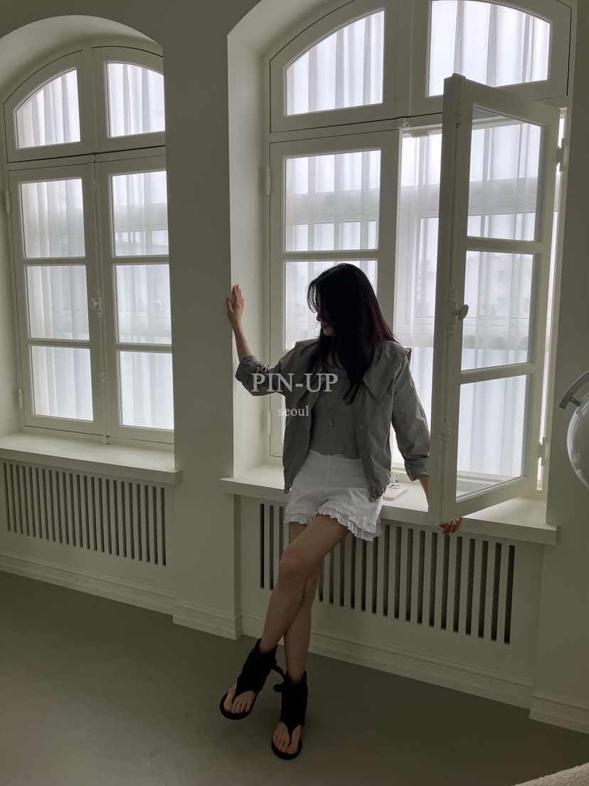 PIN-UP東大門㊣實拍女裝新品真品人氣職業25春夏熱賣時尚夾克PIN-UP夾克