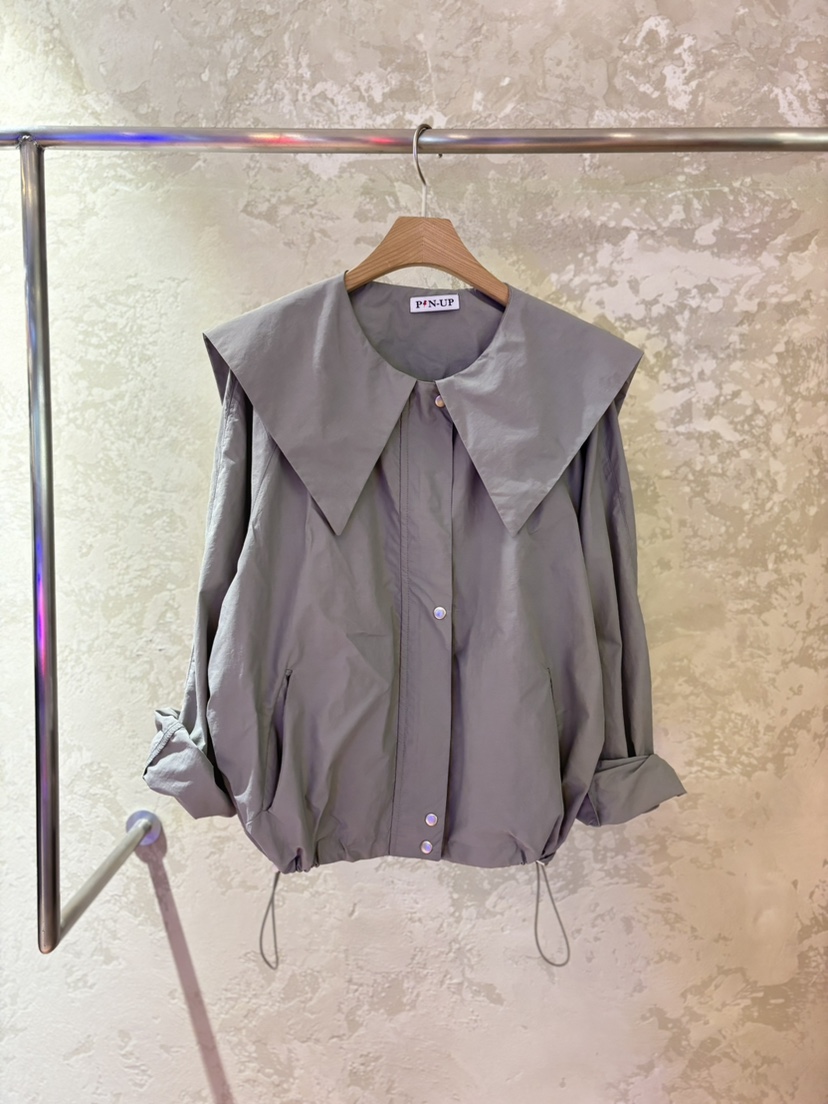 PIN-UP東大門㊣實拍女裝新品真品人氣職業25春夏熱賣時尚夾克PIN-UP夾克