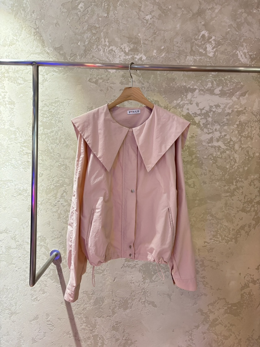 PIN-UP東大門㊣實拍女裝新品真品人氣職業25春夏熱賣時尚夾克PIN-UP夾克圖色2