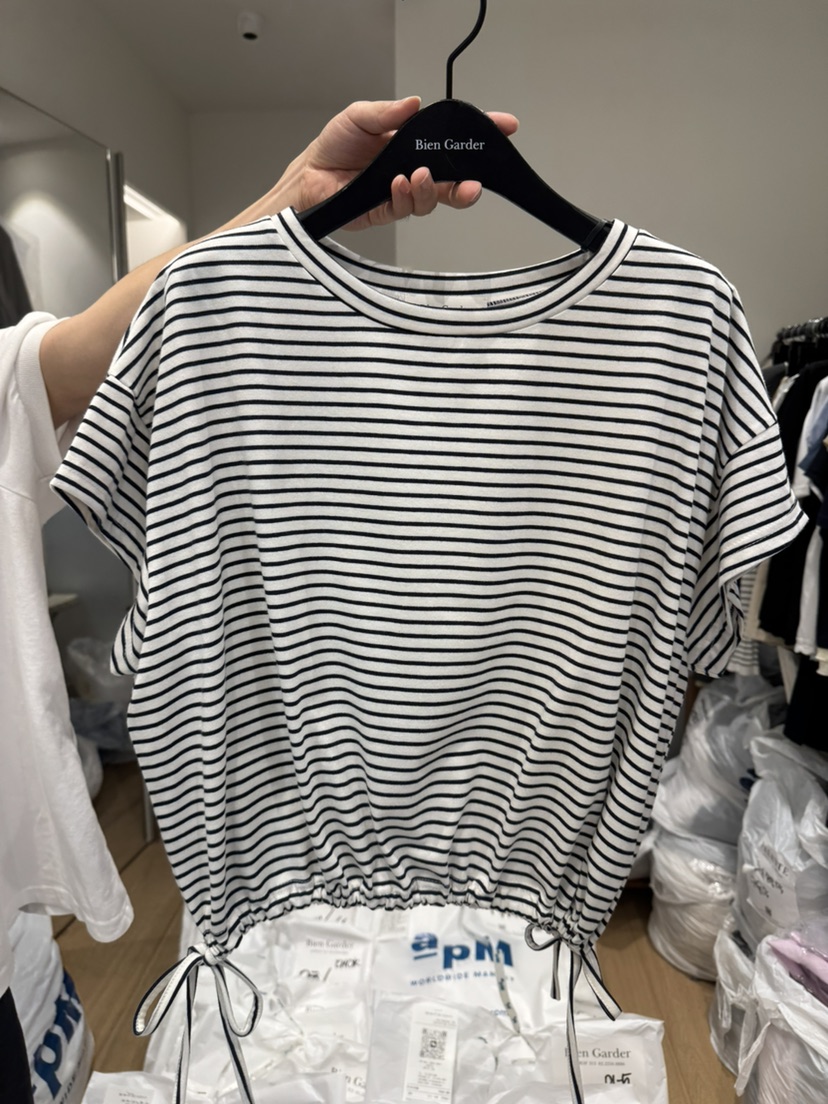 BIEN GARDER東大門㊣直郵女裝新品時尚休閑熱賣職業推薦T恤BIEN GARDERT恤圖色2