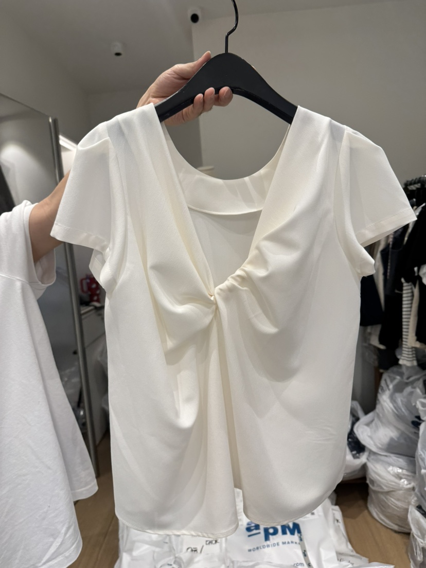 BIEN GARDER韓國代購㊣女裝新品真品時尚推薦25春夏襯衫蕾絲衫BIEN GARDER襯衫/蕾絲衫
