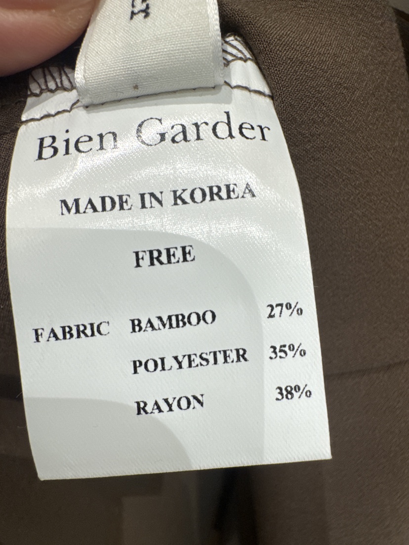 BIEN GARDER韓國代購㊣女裝新品真品時尚推薦25春夏襯衫蕾絲衫BIEN GARDER襯衫/蕾絲衫