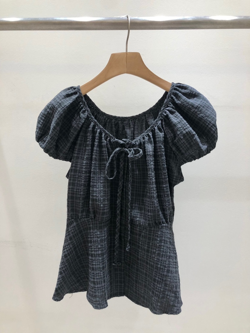 IR BIEN韓國代購㊣女士新品職業25春夏熱賣休閑襯衫蕾絲衫ir bien-A襯衫/蕾絲衫圖色2