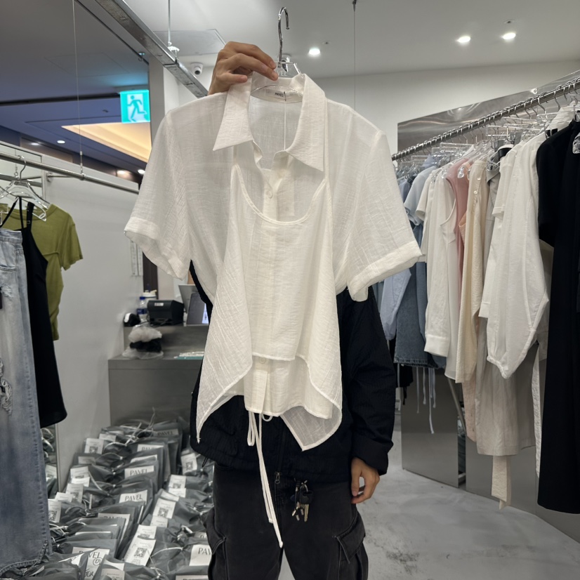 PAVEL東大門㊣直郵女裝新款25春夏職業真品推薦休閑時尚套裝PAVEL套裝
