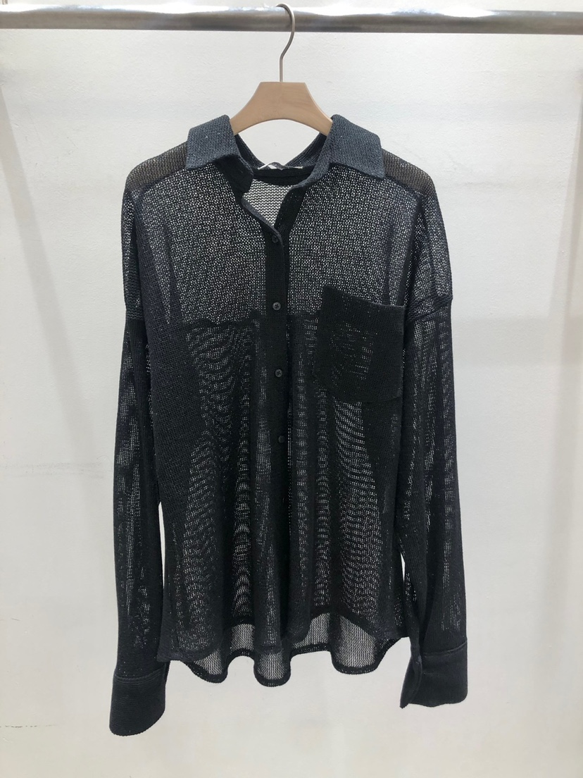 IR BIEN韓國代購㊣女裝新品25春夏推薦職業時尚襯衫蕾絲衫ir bien-A襯衫/蕾絲衫圖色3