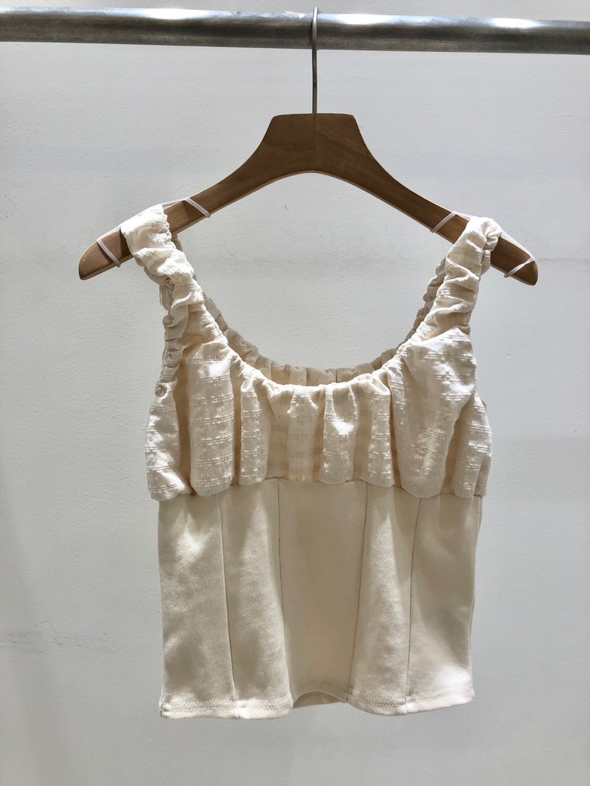 IR BIEN韓國直郵㊣女裝新品25春夏休閑熱賣時尚職業吊帶背心ir bien-A吊帶/背心圖色2