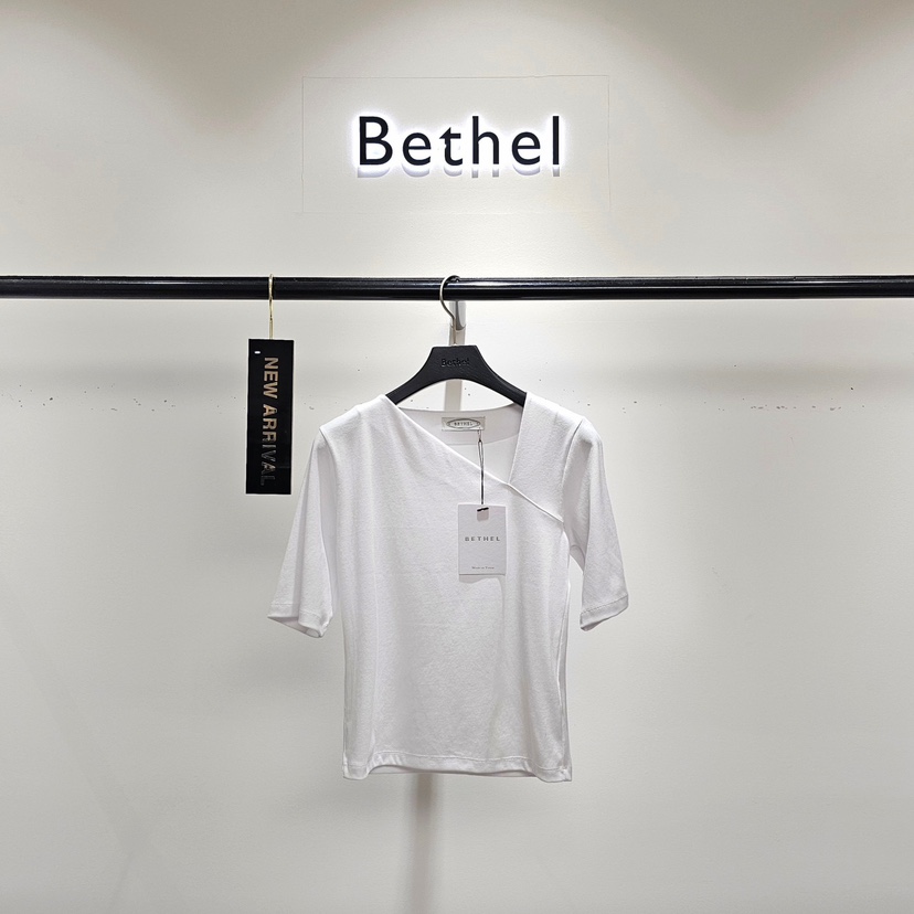 BETHEL東大門㊣直郵女裝新款人氣真品熱賣休閑時尚25春夏T恤BETHELT恤