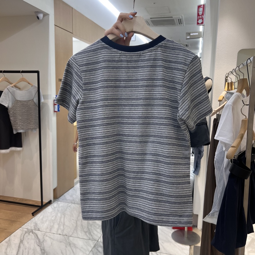 IR BIEN韓國直郵㊣女士新品25春夏熱賣推薦時尚休閑真品T恤ir bien-AT恤