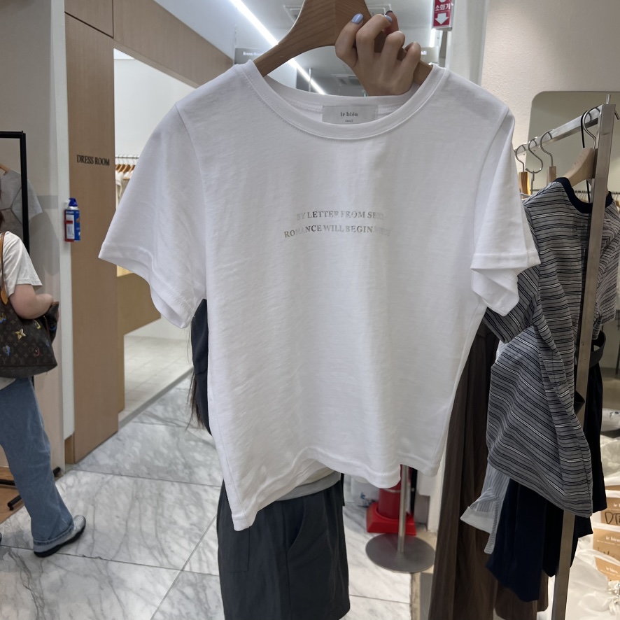 IR BIEN韓國直郵㊣女士新品25春夏熱賣推薦時尚休閑真品T恤ir bien-AT恤圖色5