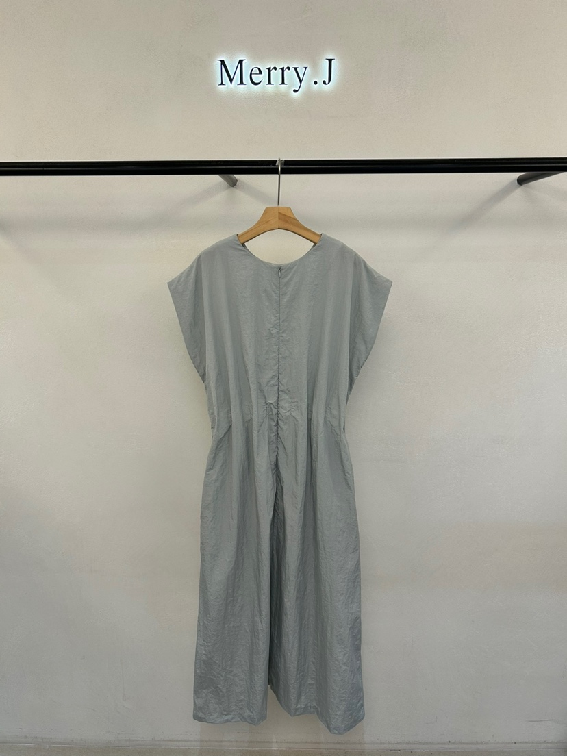MERRY-J東大門㊣直郵女裝新品25春夏休閑推薦真品連衣裙綁帶MERRY-J連衣裙