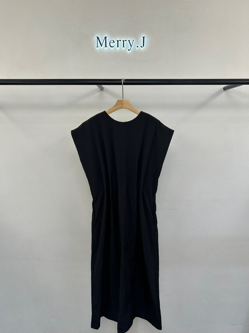 MERRY-J東大門㊣直郵女裝新品25春夏休閑推薦真品連衣裙綁帶MERRY-J連衣裙圖色3