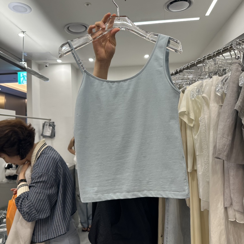PAVEL東大門㊣實拍女士新品休閑推薦職業人氣時尚熱賣吊帶背心PAVEL吊帶/背心圖色2