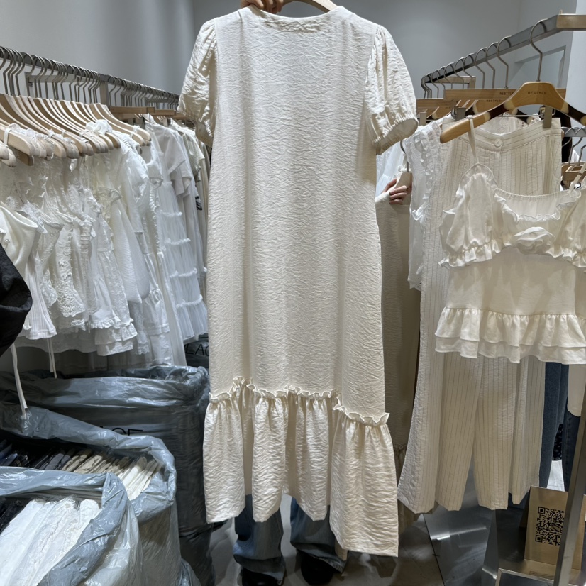 RE STYLE-Q韓國直郵㊣女士新品休閑時尚職業25春夏連衣裙RE STYLE連衣裙