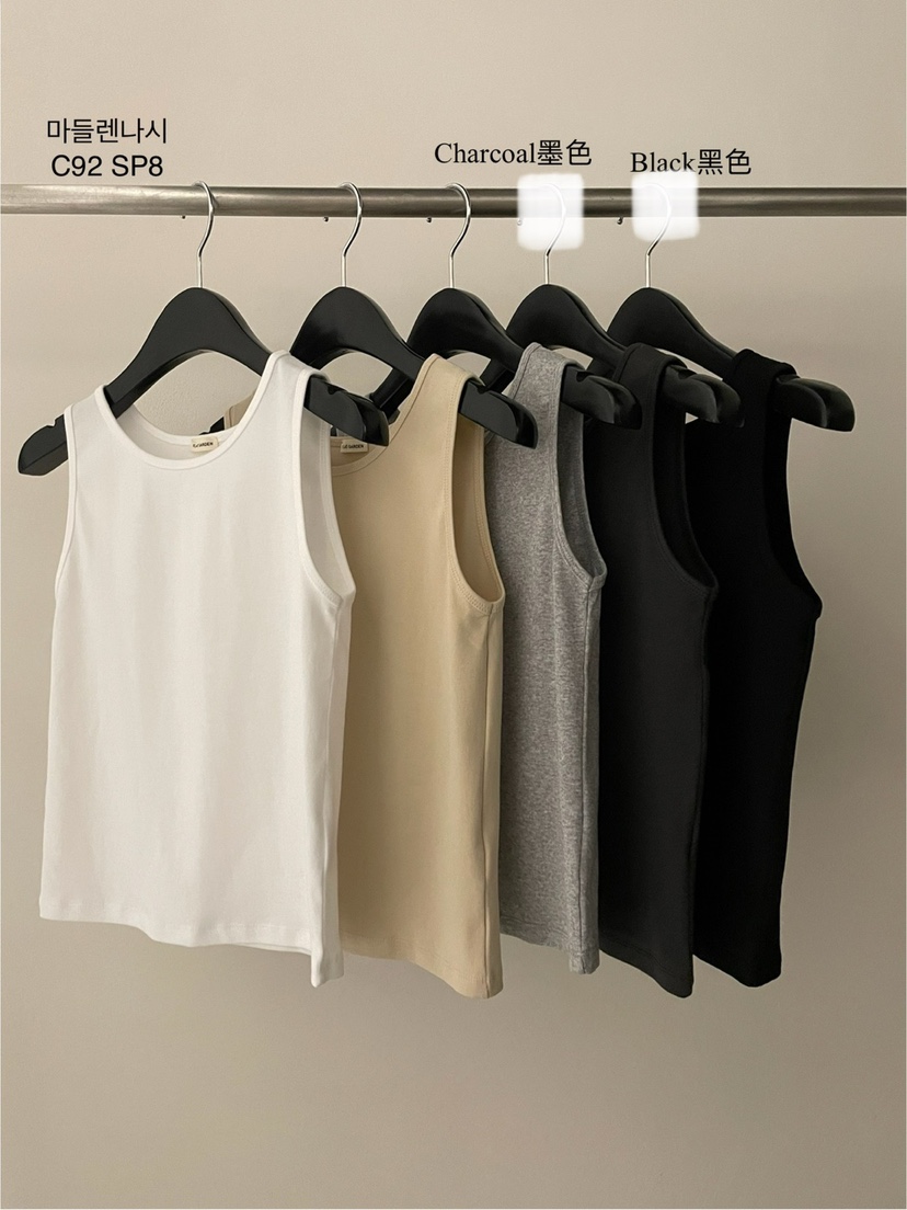 FLAT GARDEN/LA MUETTE/JAMIESTONE東大門㊣代購女士新品真品吊帶背心FLAT GARDEN/LA MUETTE/JAMIESTONE吊帶/背心