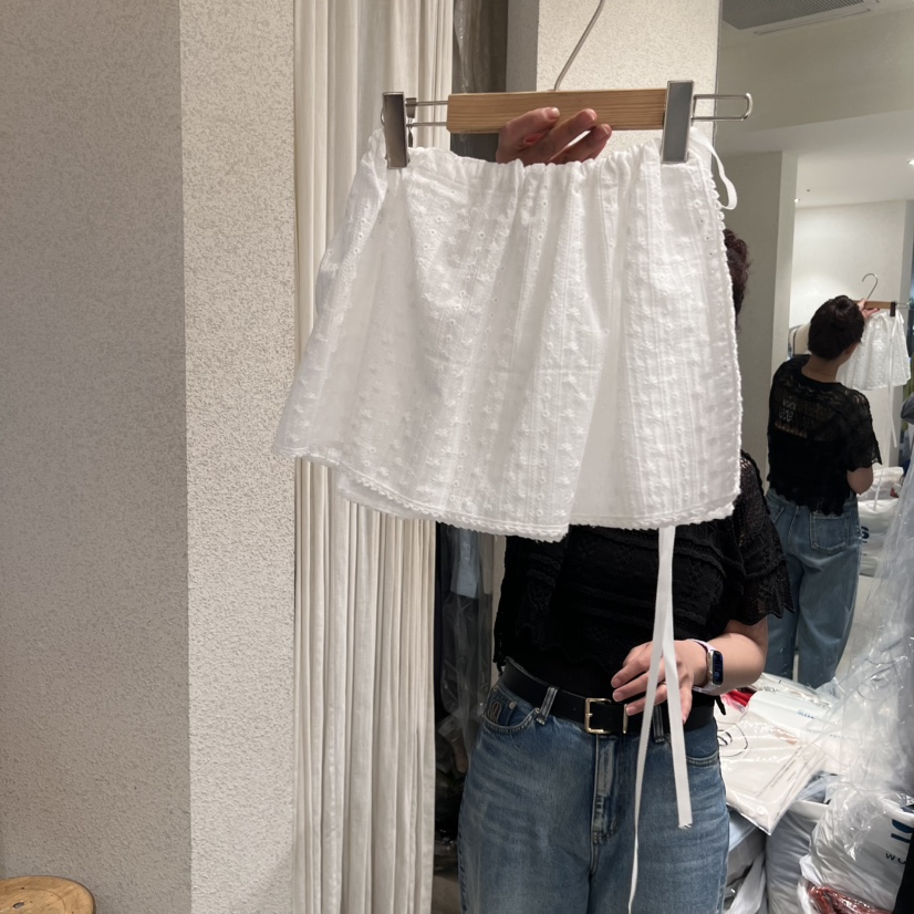SSEMIENNE東大門㊣實拍女士新款人氣真品職業推薦時尚25春夏短裙SSEMIENNE短裙
