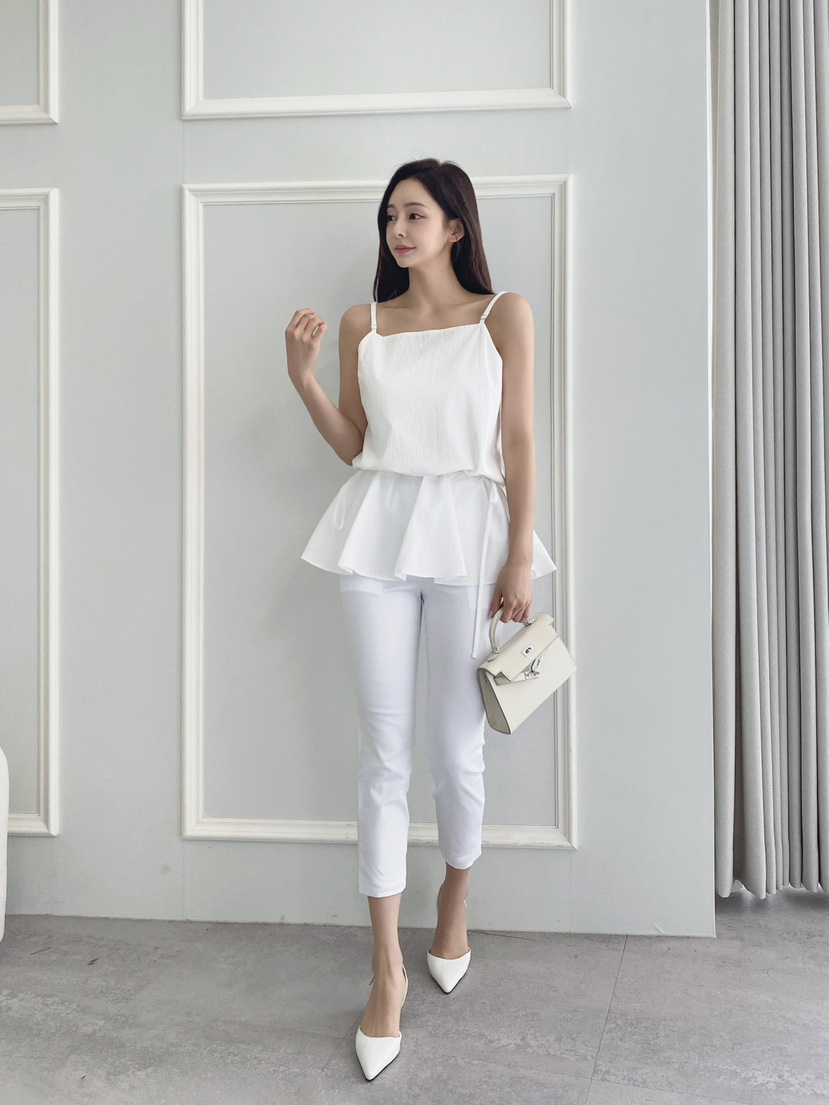 CLOTH東大門㊣實拍女裝新品真品職業25春夏推薦時尚吊帶背心CLOTH吊帶/背心