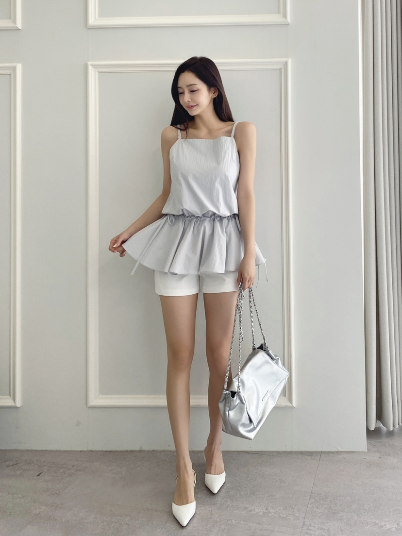CLOTH東大門㊣實拍女裝新品真品職業25春夏推薦時尚吊帶背心CLOTH吊帶/背心