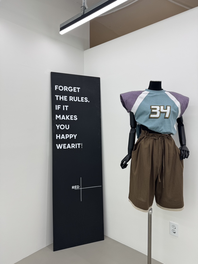 RED-A韓國代購㊣女士新品真品推薦時尚職業人氣休閑25春夏短褲RED-A短褲