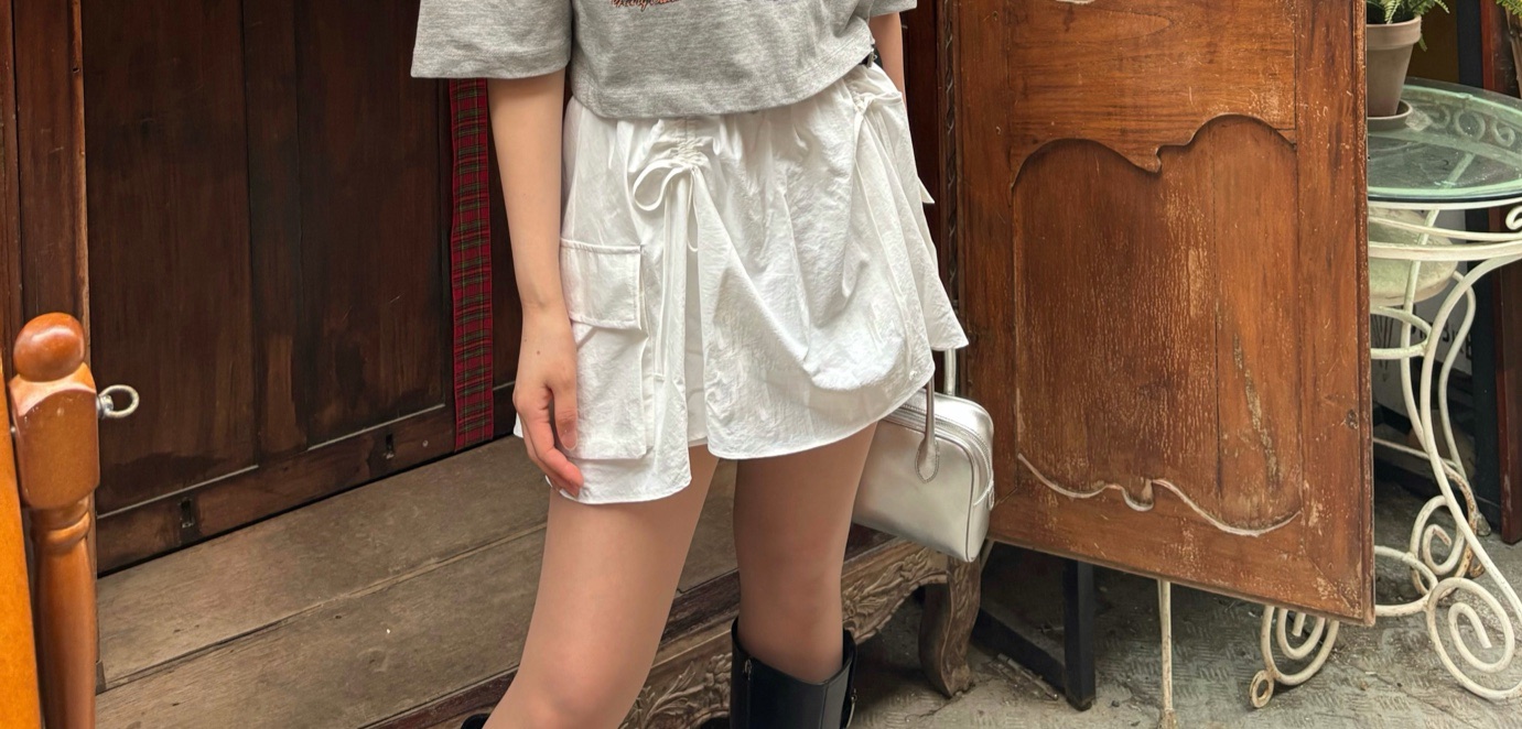 MABE韓國代購㊣女裝新款休閑25春夏人氣推薦職業熱賣時尚短裙MABE短裙