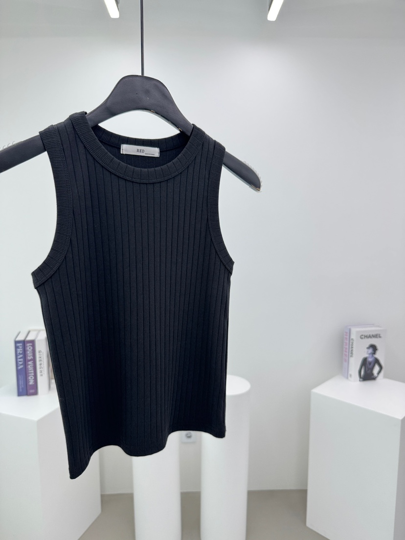 RED-A東大門㊣實拍女士新品真品職業熱賣25春夏休閑吊帶背心RED-A吊帶/背心圖色3